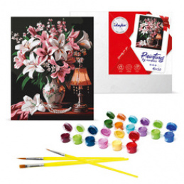 Paint by Numbers Set Elegant Lilies KHO3289 40x50 AP0023 Universal
