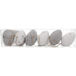Decorative Easter eggs 6 pcs