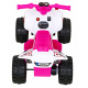 The fastest battery-powered quad for kids Pink + 25W motor
