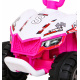The fastest battery-powered quad for kids Pink + 25W motor