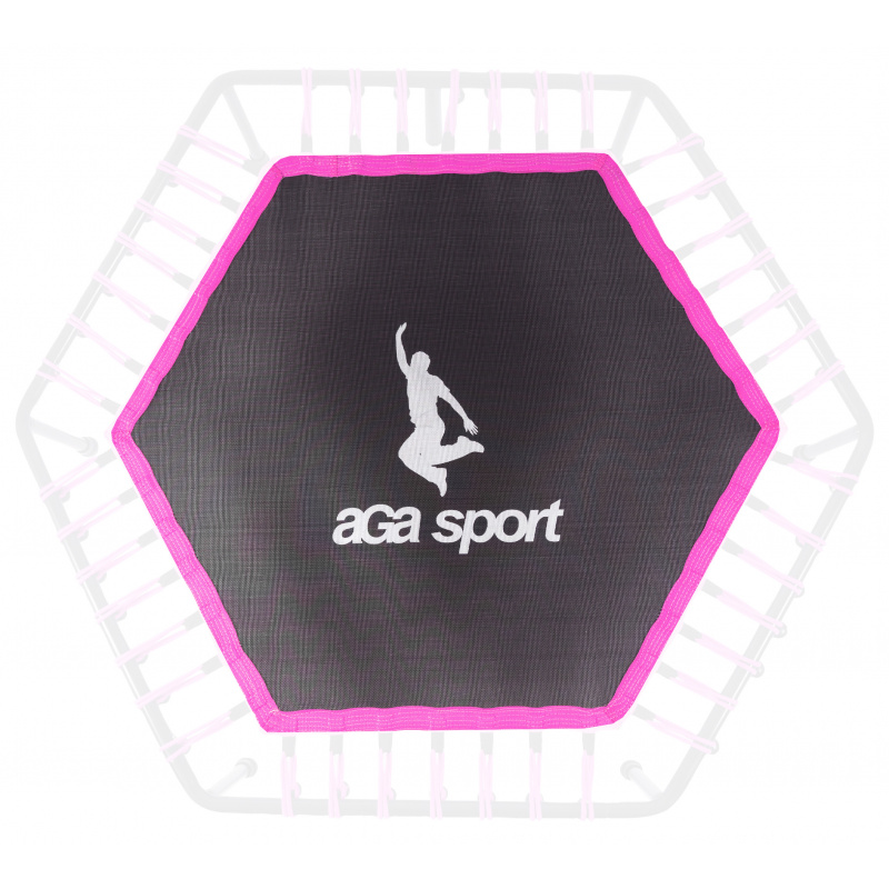 Aga Springboard for fitness trampoline Pink