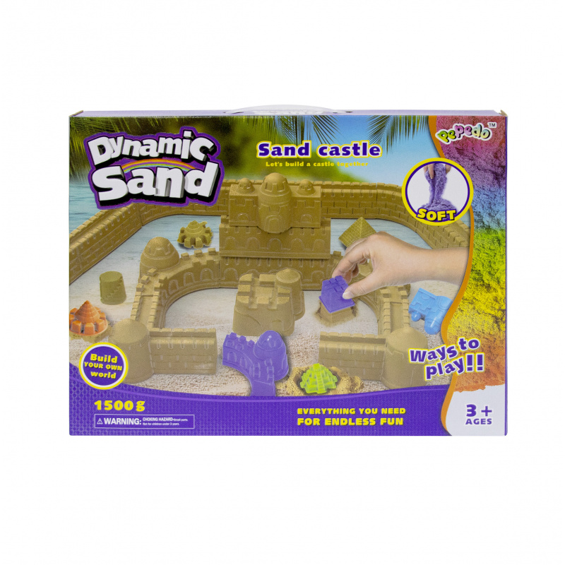 Aga4Kids Kinetic Sand Castle + Molds
