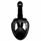 Aga Full Face Snorkeling Mask L/XL Black/Black
