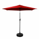 Aga Tilting Garden Parasol 250 cm Red