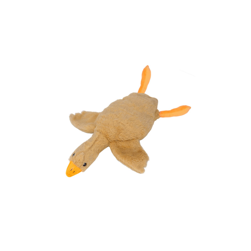 Aga4Kids Plush Pillow Goose Brown 50 cm