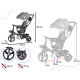Aga Children's Tricycle Grey 2DZ101