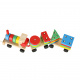 Aga Folding Wooden Train + Wagons