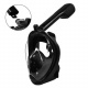 Face snorkelling mask L/XL Black ISO