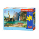 CASTORLAND Puzzle 60 pieces - In the world of dinosaurs