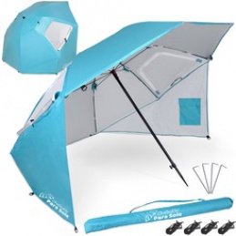 Beach Umbrella Chalkidiki Para Sole UPF 50+ for Beach and Garden SP0784 Universal