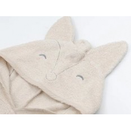 Bamboo Poncho Fox Beige 0-2 Years BAMBOOM Universal