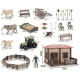 Farm with tractor + accessories