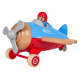 Wooden Airplane Blue