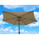 Linder Exclusiv Tilting parasol 250 cm Grey-brown