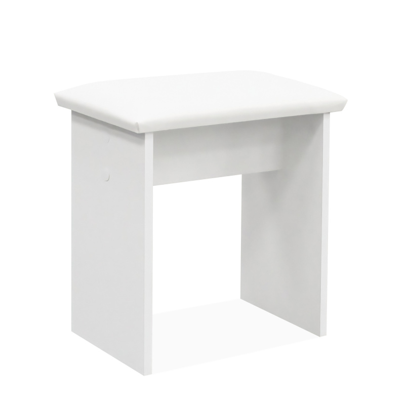 Aga Stool for Dressing Table MRDT15 Matte White