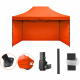 Aga Scissor Stand PARTY 3x4.5m Orange