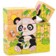 Aga Educational wooden blocks Safari 9 pcs