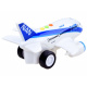 Interactive airplane with sounds and light ZA2433