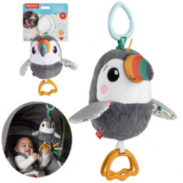 Fisher-Price Hanging Rattle Toucan Flaps Wings ZA6034 Universal