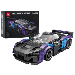 Sports Car Building Set Black-Blue 390pcs.