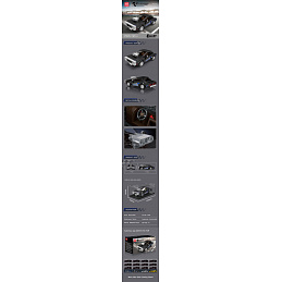 Sports Car Building Set Black 367pcs.