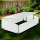 Linder Exclusiv Greenhouse MC4362 120x80x30/40 cm
