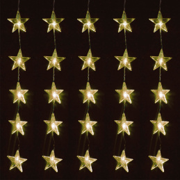 Linder Exclusiv Christmas Light Pendant Stars 80 LED Warm White
