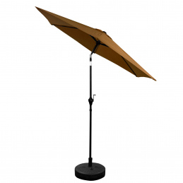 Aga Tilt Garden Parasol 250 cm Brown