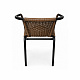 Aga Garden Chair RATTAN Black/Brown