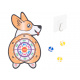 Aga Target with Velcro Dog