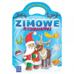 Axiomat Winter Drawings. Book with universal stickers