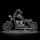 Motorcycle Cruiser 12 Black