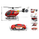 Helicopter + Fire Truck Set