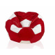 Aga Sofa bag BALL XXXL White - Red