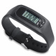 Aga Trekking poles AntiShock Black with pedometer