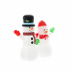 Aga Inflatable LED Snowmen 150 cm