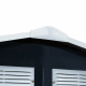 Aga Garden House 213x130x185 cm Black