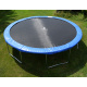 Aga SPORT PRO Trampoline 430 cm Blue + Safety Net + Ladder + Shoe Pocket