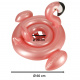 Aga Inflatable ring with seat for children Flamingo