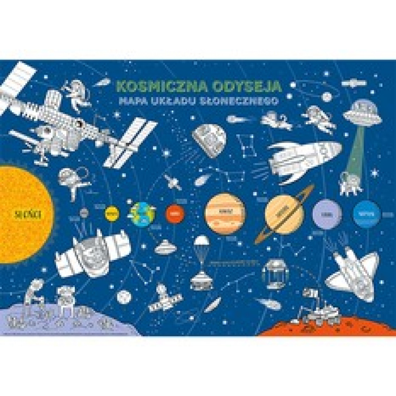 MONUMI XXL Coloring Pages - Solar System 4+