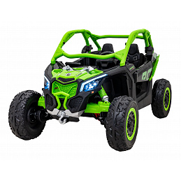 Buggy Vehicle Maverick Turbo RR Inflatable Wheels Green