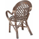 Aga Rattan set PAPIO Choco White