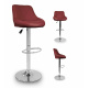 Aga Bar Chair Dark Red