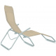 Aga 2x Garden Lounger SIESTA Light Brown