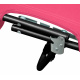 Aga Garden Reclining Lounger with Canopy Pink