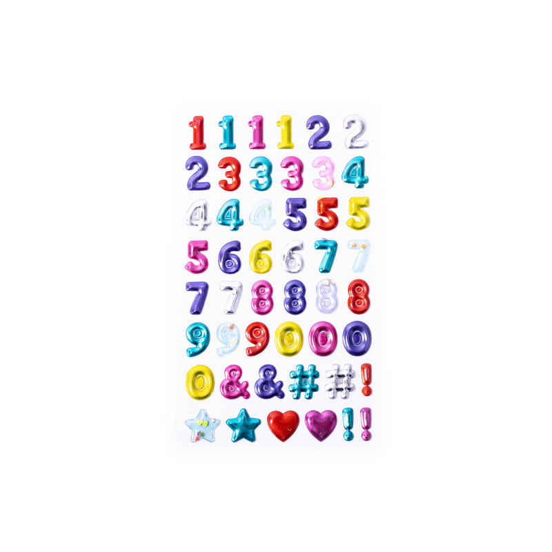 Aga4Kids Self-Adhesive Numbers DS8101MC