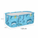 Aga Folding Portable Bathtub 120x60x50 cm Light Blue