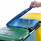 Aga Trash Bag Stand 3x120 l Yellow, Blue, Green