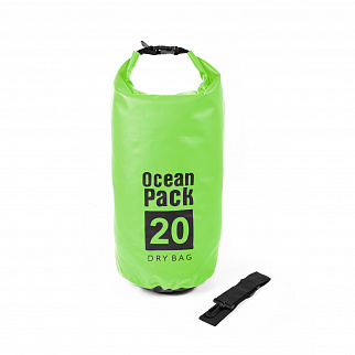 Aga Waterproof Dry Bag 20 L Green