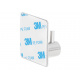 Aga Self-adhesive hook strong silver